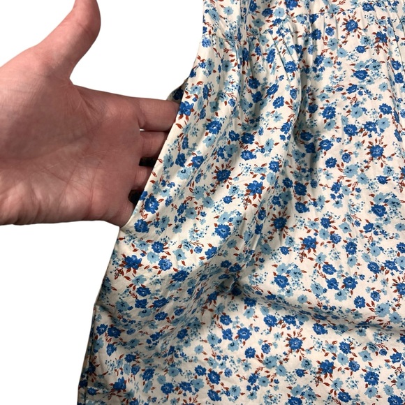 Tuckernuck Floral Cotton Dress –‎ Women’s Medium – Casual Spring/Summer - Picture 4 of 6